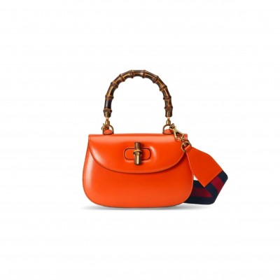GUCCI BAMBOO 1947 SMALL BAG 675797 10ODT 7768 (21*15*7cm)